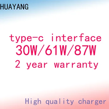 HUAYANG visoke kakovosti, 2 leti garancije 30W/61W/87W Tip-C Za Apple Macbook A1534 A1540 A1718 A1989 A1932 Adapter za Polnilnik