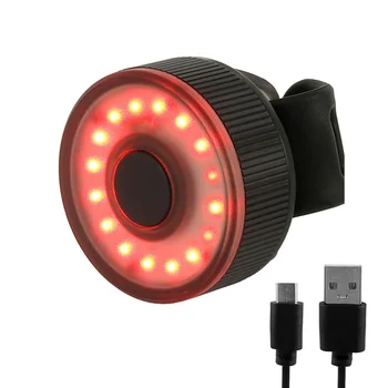 Kolo Svetlobe LED Izposoja Rep Luči Zadaj Repi Luči USB Varnost Opozorilo Kolesarjenje Prenosna Baterija za ponovno Polnjenje Kolesa Dodatki