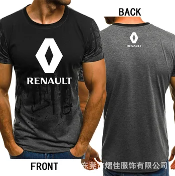 2020 RENAULT dirko motocikel spremenjen T-shirt poletje bombaž kratka sleeved akrapovic tshirt