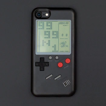 Edinstven Multi Igra Primeru Telefon za Xiaomi MI 6 TPU Hrbtni Pokrovček Otroštva Darilo Klasična Igra Tetris Telefon Kritje