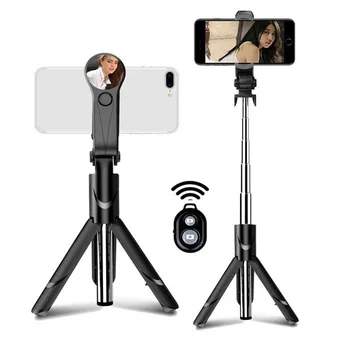 Univerzalni Bluetooth Selfie Držijo Ogledalo Z Brezžično Mini Stojalo Podaljša Monopod Za iPhone Za Android Za Samsung
