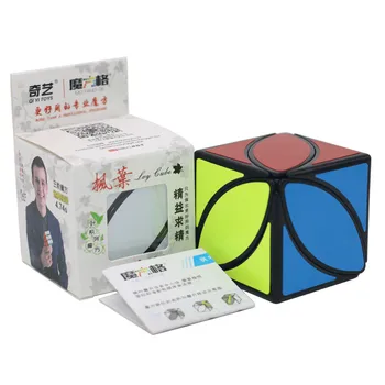 Qiyi MoFangGe Javor Magic Cube FengYe Stickerless Hitrost Skew Twist Cube Puzzle Ivy Listov 56mm 1Pcs Varno ABS Izjemno Gladko Igrača