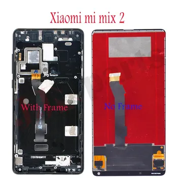 Za XiaoMi Mi Mix 2 mix2 LCD-Zaslon, Zaslon na Dotik, Računalnike Assmebly Z Okvirjem Za XiaoMi mi mix lcd-zaslon mi mix pro lcd