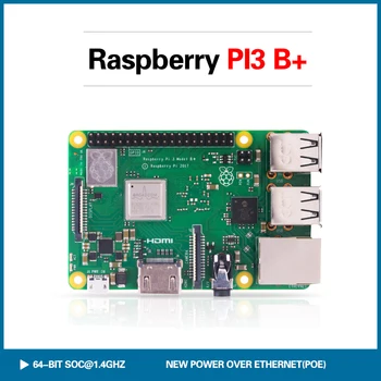 S ROBOT Raspberry Pi 3 Model B + original pi 3 zadevo + Heatsinks pi3 b / pi 3b z wifi & bluetooth RPI50