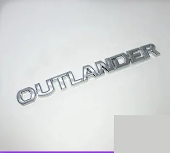 Avto Styling Za Mitsubishi Outlander 2007-2019 ABS trunk prtljage vrata prtljažnika 3D stereo LOGOTIP pismo rep polje
