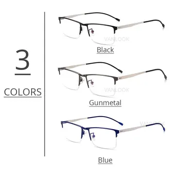 Kratkovidnost Photochromic Sončna Očala Brezvijačno Očala Proti Blue Ray Računalnik Očala Za Moške-0.50-4.25-4.75-5.25-5.75-6.00