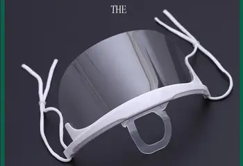 2017 vroče! 10 PC prozorno masko anti-fog posebne gostinstva hotel plastike, kuhinja restavracija , anti bakterije maske