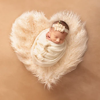 Ne&Judy Krog 60 cm Novorojenega Otroka, Dojenčka Foto Odejo Ponaredek Krzno Preprogo Odeje Fotografija Ozadje Baby fotografirali Za Studio