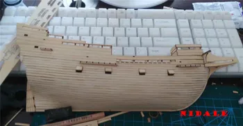 NIDALE model Obsega 1/96 klasike steni visi lesena model kompleti mayflower Pol trup ladje model