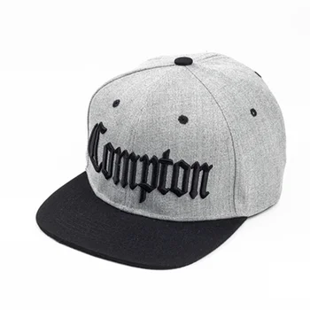 Visoka kakovost nove Compton vezenje baseball Kape Moda nastavljiv Bombaža Moške Kape Traker Klobuk Ženske Klobuki hop vrnitev žoge Skp