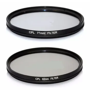 CPL Krožne Polorizing Filter za Objektiv Canon, Nikon, Sony Pentax SLR/DSLR Fotoaparat za 52mm Objektiv 55mm 58mm 62mm 67 mm 72 mm 77mm 82mm