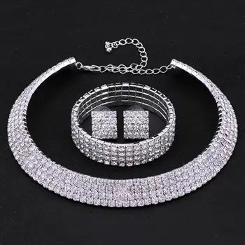 2021 nove luksuzne krog poročne dubaj za ženske lady obletnice, darila nakit set J5923