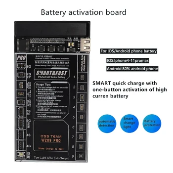 W209pro Baterije Tester za Aktiviranje Odbor Za Iphone/android Telefon Hitro Polnjenje Aktiviranje Odbor