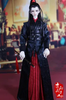 Prvinski Wei Wuxian Xiao Zhan BJD Oblačila Lov bo Ustrezala po Meri 70 cm 1/3 1/4 Moški Fant bjd Starodavni Kitajski Doll Noša