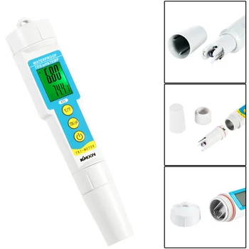 KKmoon 3 v 1 TDS Kakovosti Vode Tester Multi-parameter Vode pH Monitor Acidometer Pijte Vodo Kakovosti Analizatorja za Akvarij