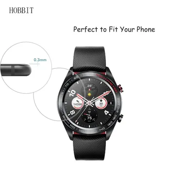 2nahrbtnik 0,3 mm 2.5 D, Kaljeno Steklo Screen Protector Za Huawei Honor Gledam Čarobno Smartwatch ščitnik Zaščitna LCD Film