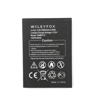 Prvotne 2500mAh SWB0115 Baterija Za Wileyfox Swift Telefona, ki je Na Zalogi, Najnovejše Proizvodnje Visoke Kakovosti Baterija+Številko za Sledenje