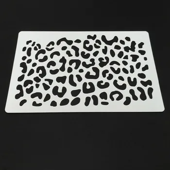 Živali Tiskanja Matrice,Zebra,Leopard,Kača,dalmatinski tiskanja za označitev z vrvico barve,Akril Barve,Album,niz 6pcs,19*13.2 cm