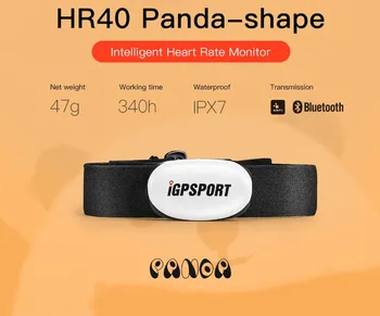 Novo IGPSPORT HR40 Dvojno Frekvenco Ant + Srčnega utripa Pasu, Bluetooth, Fitnes, Tek Kolo, Računalnik, Kolo merilnik Hitrosti