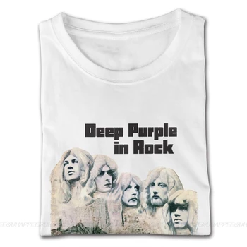 Božič Deep Purple V Rock Tees Shirt Mens 3-6XL Kratka Sleeved Premium Bombaž Krog Vratu T-Shirt