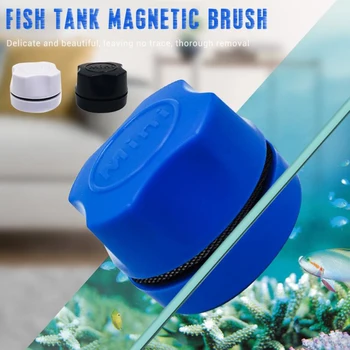 Fish Tank Krtačo Magnetni Krtačo Aquarium Prožen Fish Tank Stekla Alge Strgalo Za Čiščenje Ščetko Najboljšo Ceno