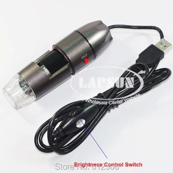 800X 2.0 MP USB Digitalni Mikroskop Endoskop Lupo Zoom, Sliko, Video Kamero Z 8 LED luč za ostrenje in Merjenje Branje Velikost