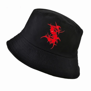 SEPULTURA rock Logotip skp Metal Punk vedro klobuk bombaž Heavy metal band klobuk Moški Ženske poletje Hip Hop ribič skp panama