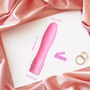 Mini Bullet Vibratorji Erotično sex igrače za Ženske Diamond AV palico G spot Vibrator Vagine, Klitoris stimulacije za Odrasle sex izdelki
