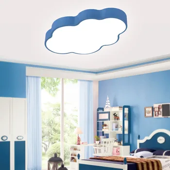Modri Oblak, Stropne luči za dnevni sobi spalnici otroški sobi površine vgrajena led stropna svetilka domov De Techo Iluminacion