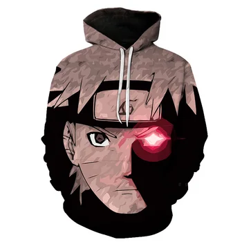 2021 Naruto Yondaime Hokage 3D Hoodies Moški/ženske Modni Minato Namikaze Harajuku Naruto 3D Tiskanja Moški Puloverji s kapuco Sweatshir