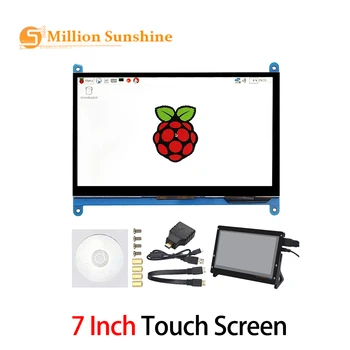 7 Palčni Raspberry Pi 4 Zaslon na Dotik 1024*600 / 800*480 Raspberry Pi 4 LCD Zaslon HDMI TFT Monitor za Raspberry Pi 3B /3B+RPI137