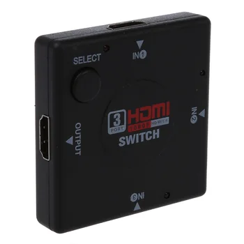 SQPP HDTV 1080P Zaslon Video DVD-3 Vrata HDMI Preklopnik Switch Splitter