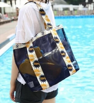 Očesa ramen moda, nakupovanje vrečko ženski potovanja velika plaža torba