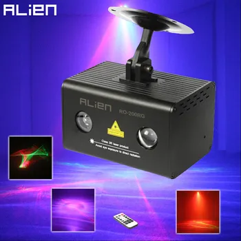 TUJEC Daljinsko RG Aurora Lasersko Svetlobo Projektor Razsvetljavo Učinek RGB LED Vodni Val Stranka Ples Disco DJ Počitnice Božič Luči