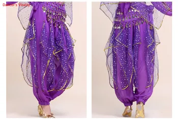 Ženske Oblačila Tančico Trebuh Ples Hlače Plemenski Hlače Indijski Ples Vientre, Ples, Oblačila Praksi Ples Trebuh Hlače egipt