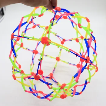 Barvita Teleskopsko Žogo Plastičnih Chlidren Igrača Smešno Teleskopsko Žogo Teleskopsko Cvetenja Krči Žogo igrače za otroke