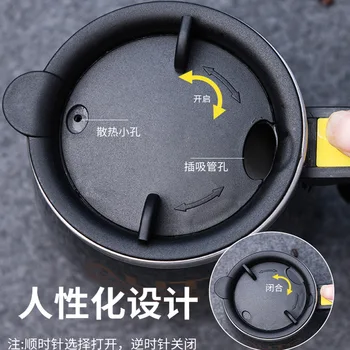 Samodejno Magnetni Kave Skodelice Drinkware Smart Shaker Iz Nerjavečega Jekla Self Mešanjem Kave, Mleka, Skodelico S Pokrovom