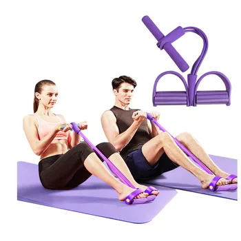 Sit-up Vlečenje Vrvi, Fitnes Gumi Odpornost Pasovih Latex Pedal Vaditelj Expander elastik Joga oprema Pilates Vadbe