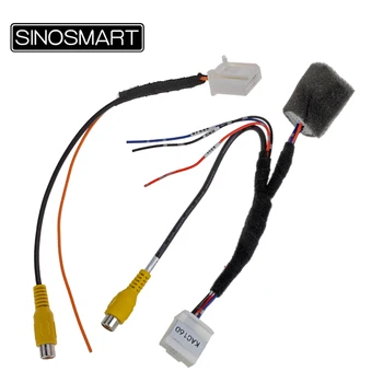 SINOSMART C16 priključni Kabel za Hyundai ix25 / KIA K4 Obračanje Fotoaparat OEM Zaslon, ne da bi Poškodovali Avto Napeljava