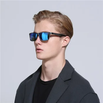 YSO blagovno Znamko Design Classic Polarizirana sončna Očala Moških Al-Mg Okvir sončna Očala Vožnje Očala Kvadratnih Odtenki Očala Goggle NOVO 6560