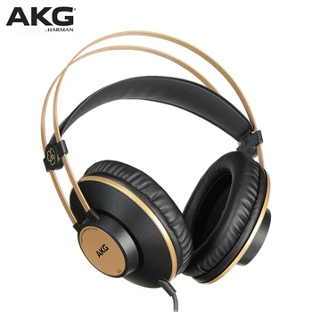 AKG K92 Strokovno Spremljanje Slušalke Žične Hi-fi Slušalke Igra Glasba Čist Zvok Slušalke za Snemanje/klavir/električna Kitara/PC