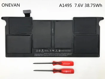 ONEVAN 7.6 v 38.75 Wh Novo Izvirno A1495 Laptop Baterija za Apple MacBook Air 11