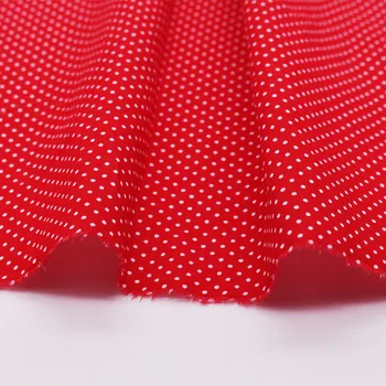 Tiskane Bombažne Tkanine Za DIY Mozaik Quilting Šivanje Dot Tkanine Tkiva Baby Otrok Stanja Blazino Blazine, Zavese, Material