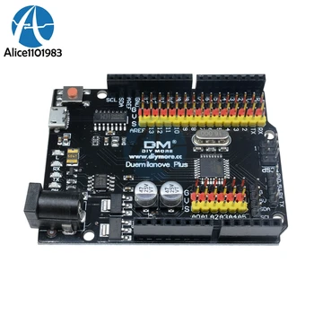 Duemilanove Plus Razvoj Ščit Odbor CH340G ATmega328P Mikrokrmilnik Odbor FT232 Micro USB Modul Za Kabel za Arduino