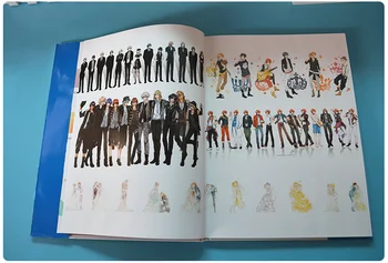 Uta ne Prince-sama Syo Kurusu Tokiya Ai Mikaze Skozi Jinguji Fanart Katalog Brošure, Ilustracije Artbook Slike Albuma Darilo