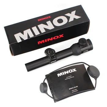 MINOX ZA 5i HD 1.2-6X24 E IR Lov Področja uporabe Steklo, Jedkano Reticle Taktično Riflescope Ostrostrelec Optične Namerilne za Airsoft Puško AK47
