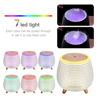 Mini Električni Aromo Zračni Difuzor LED Nočna Lučka Megle Maker Aromaterapija Eterično Olje Difuzor za Dom & Pisarna Dekoracijo 49