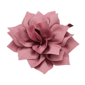 180PCS Srčkan 7.5 cm tkanine cvetje Letnik Cvet Pokrivala Modni Dodatki za Lase Brez Dlake loki Hairclip Ne Barrettes Ostra