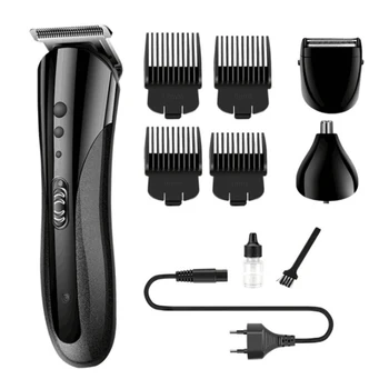 Strokovno Men ' s Hair Trimmer za Polnjenje Električnih Lase Clipper Moške Akumulatorski Frizuro Nastavljiv Keramično Rezilo Britvice za Odrasle