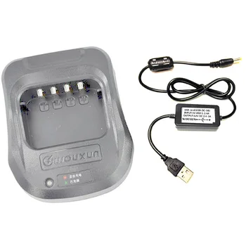 Polnilnik USB Kabel, Polnilec za KG-UVD1P/KG-UV6D/KG-UV8D/KG-UV9D(PLUS)/KG-D901 Polnilec za Wouxun Walkie Talkie